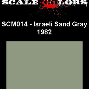 SCM014 - Israeli Sand Gray 1982