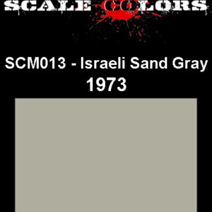 SCM013 - Israeli Sand Gray 1973