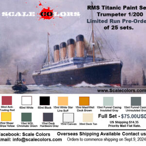 SC998 - 1/200 RMS Titanic Full Set - PRE-ORDER